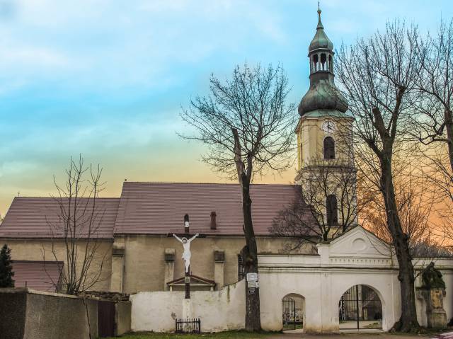 Kościół filialny pw. św. Michała Archanioła w Milinie, gm.MIetków