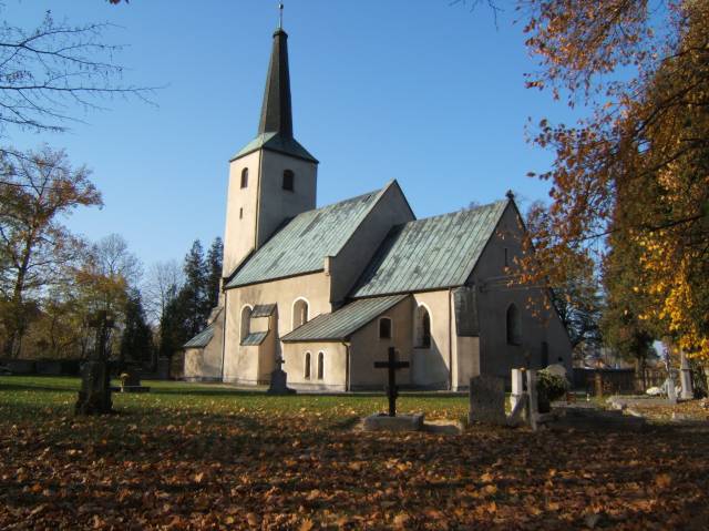 Church all the saints in Strzelce