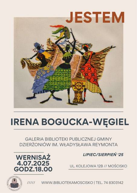 I am. Opening of the exhibition of works by Irena Bogucka - Węgiel