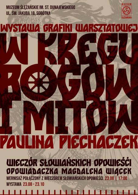 Wystawa grafiki warsztatowej „W kręgu bogów i mitów” i „Wieczór słowiańskich opowieści”
