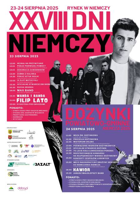 Dni Niemczy i Dożynki Powiatowo-Gminne 2025 w Niemczy