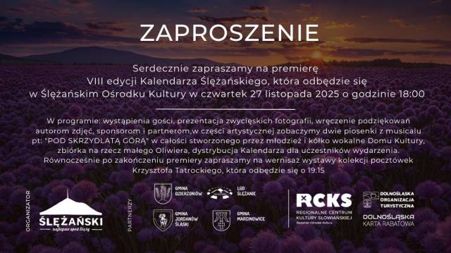 Premiera Kalendarza Ślężańkiego 2026