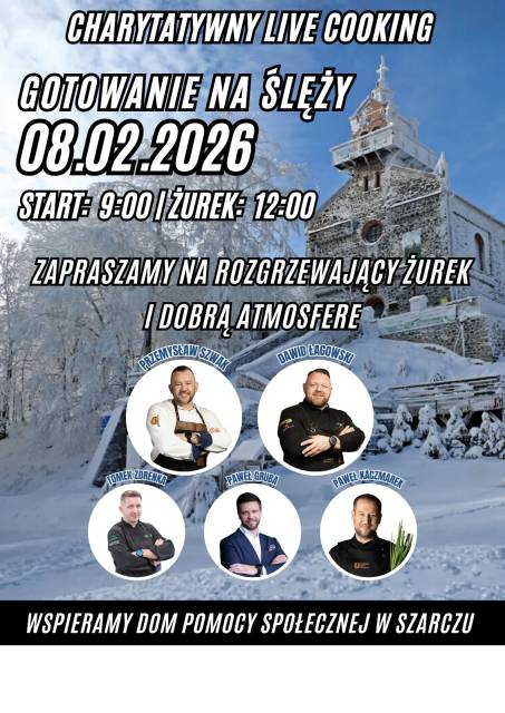 Charytatywny Live Cooking na Ślęży