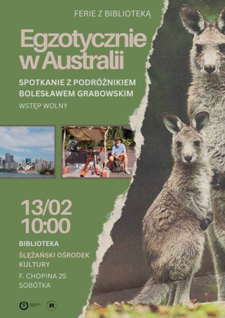 Exotic in Australia - with a traveler/HOLIDAYS WITH THE LIBRARY