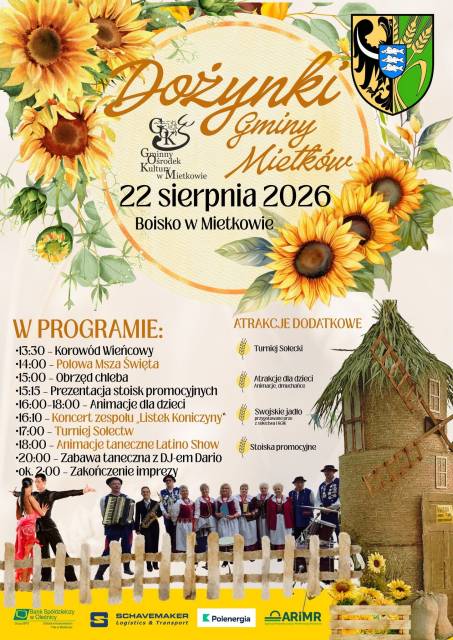 Dożynki Gminy Mietków 
