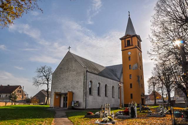 The church of St. John of Nepomuk in Zielenice